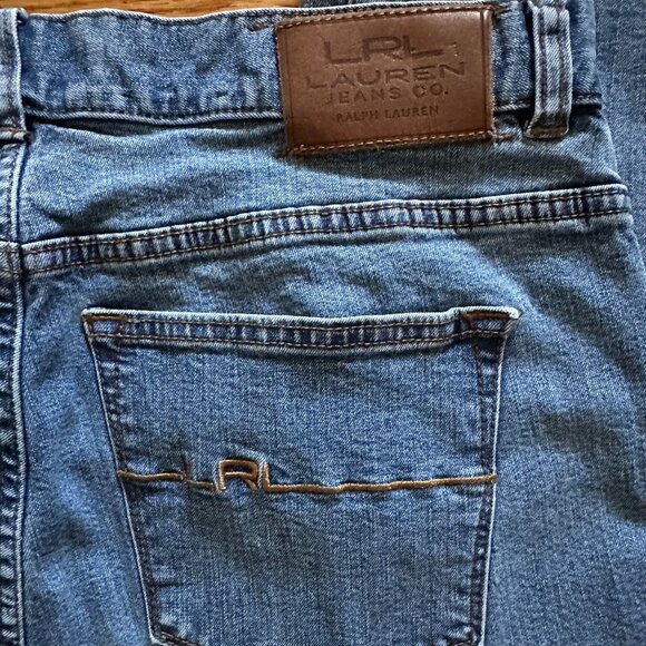 Lauren Ralph Lauren Women's Classic Straight Stretch Jeans - EUC, Size 10 - Picture 5 of 8